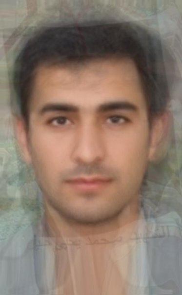 Average Faces from around the world Averageiranianman