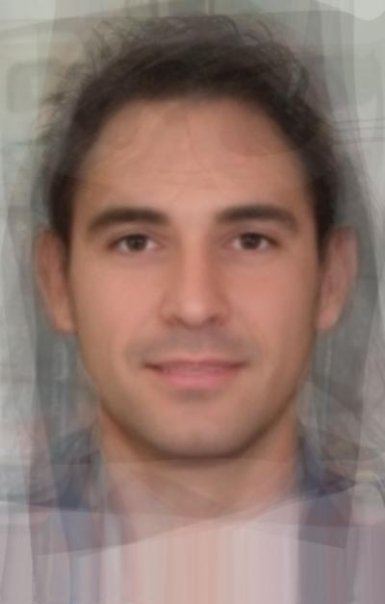 Average Faces from around the world Averagespaniardmale