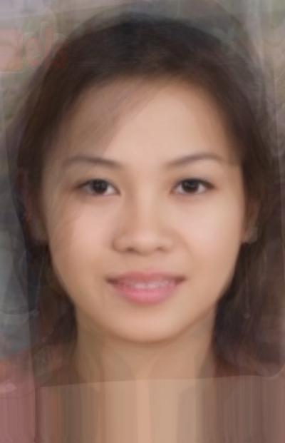 Average Asian Face 80