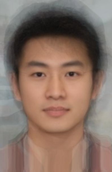 Average Asian Face 30